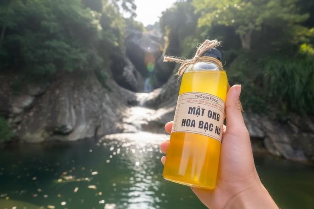 Mật ong bạc h&agrave;.